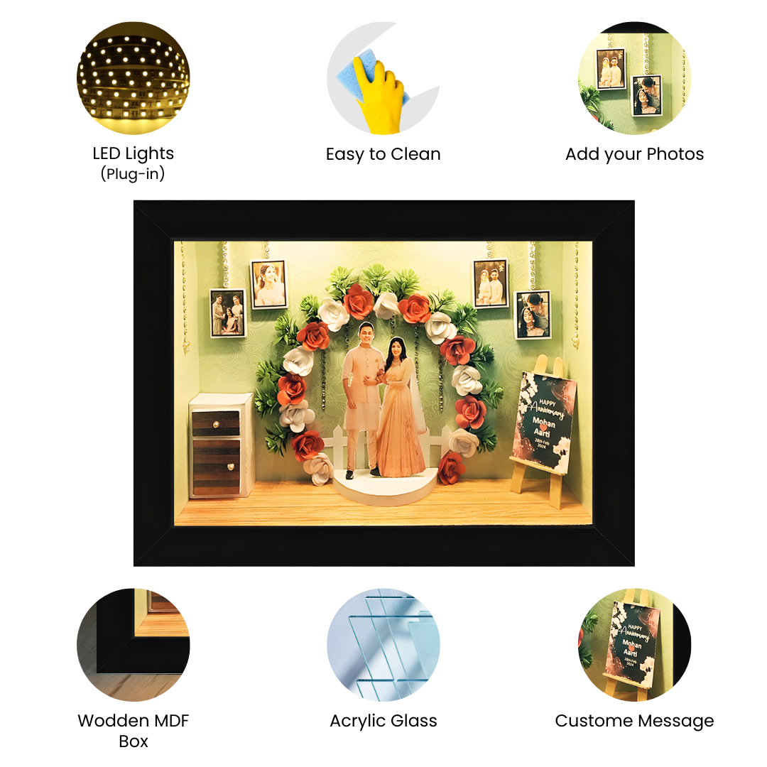 Beautiful Miniature Frame For Love - Image 2