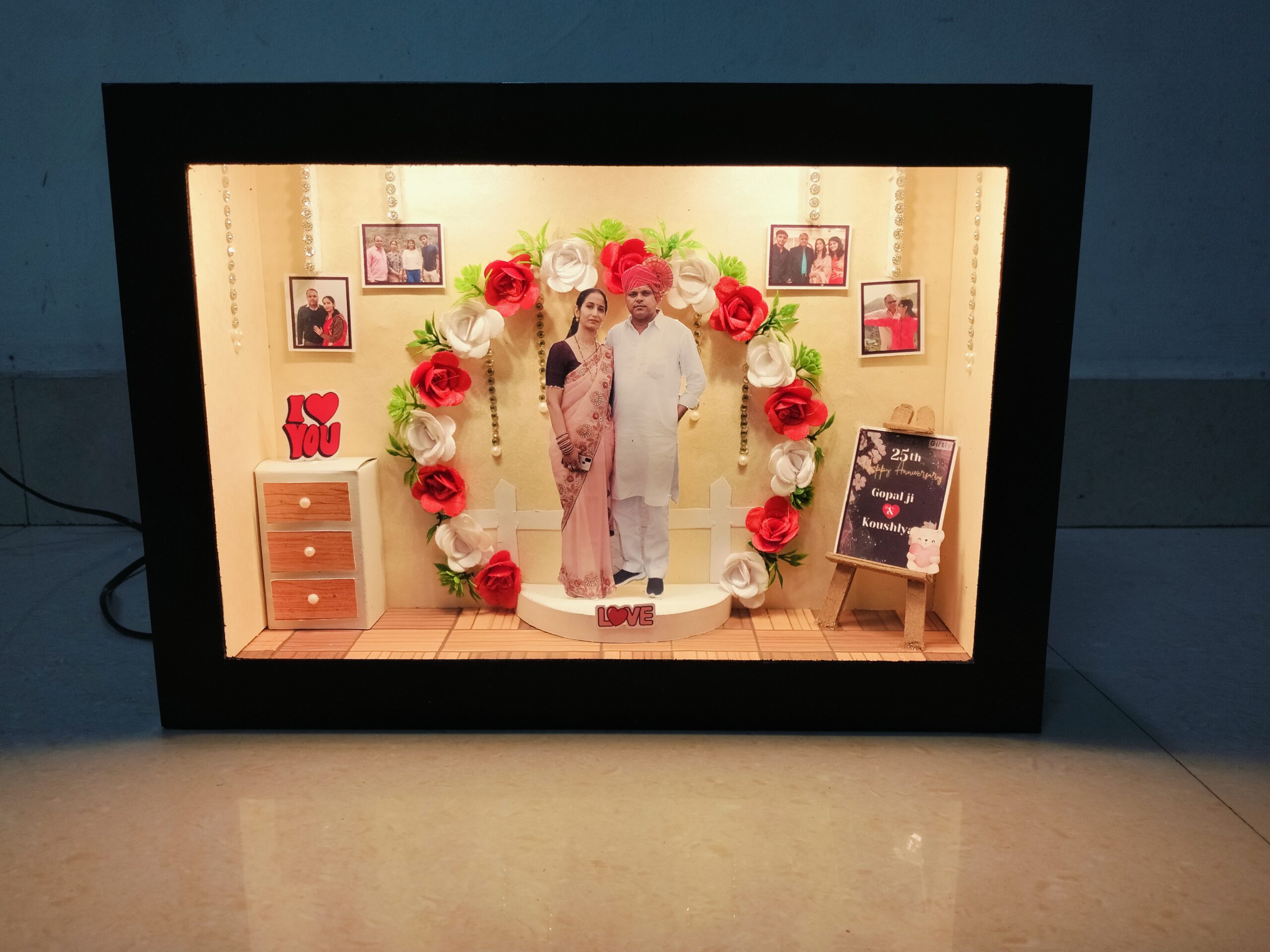 Beautiful Miniature Frame For Love - Image 3